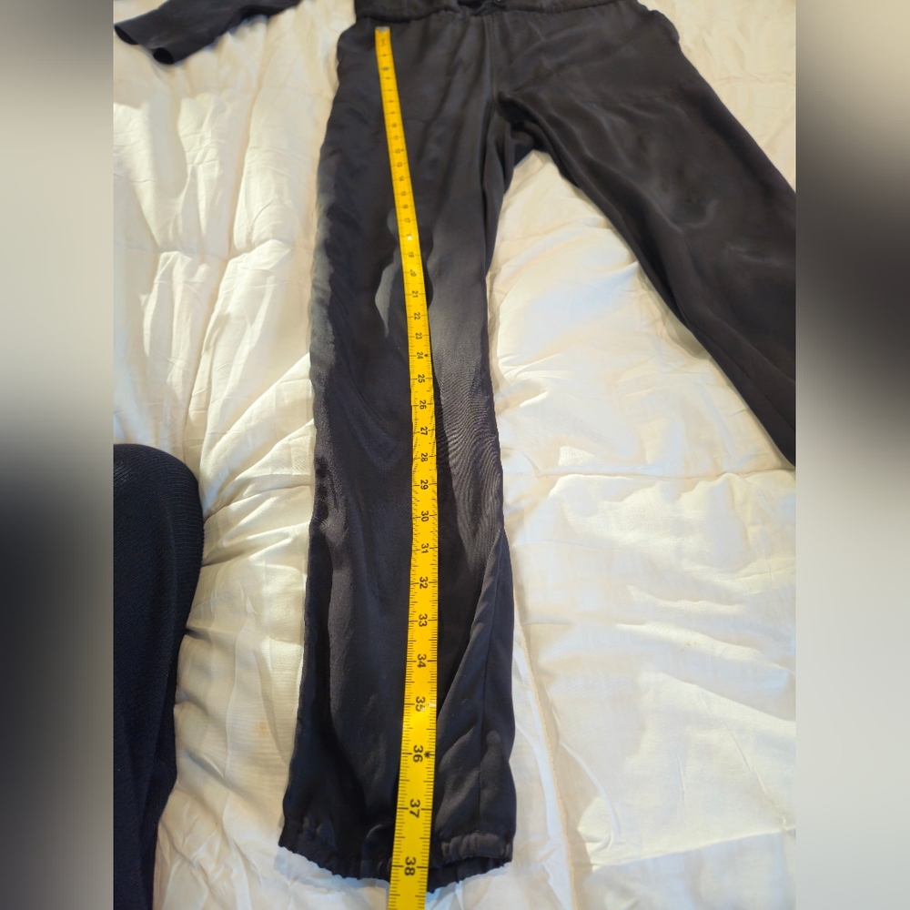 ATM Anthony Melillo Black High Torsion Jumpsuit XS Luxury Minimalist - Picture 10 of 15